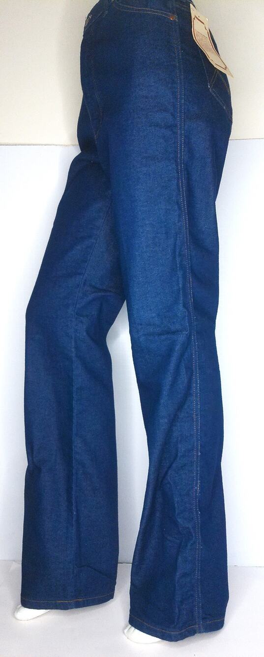 Vintage Maverick Womens Denim High Rise Jeans Size 12 New Deadstock READ